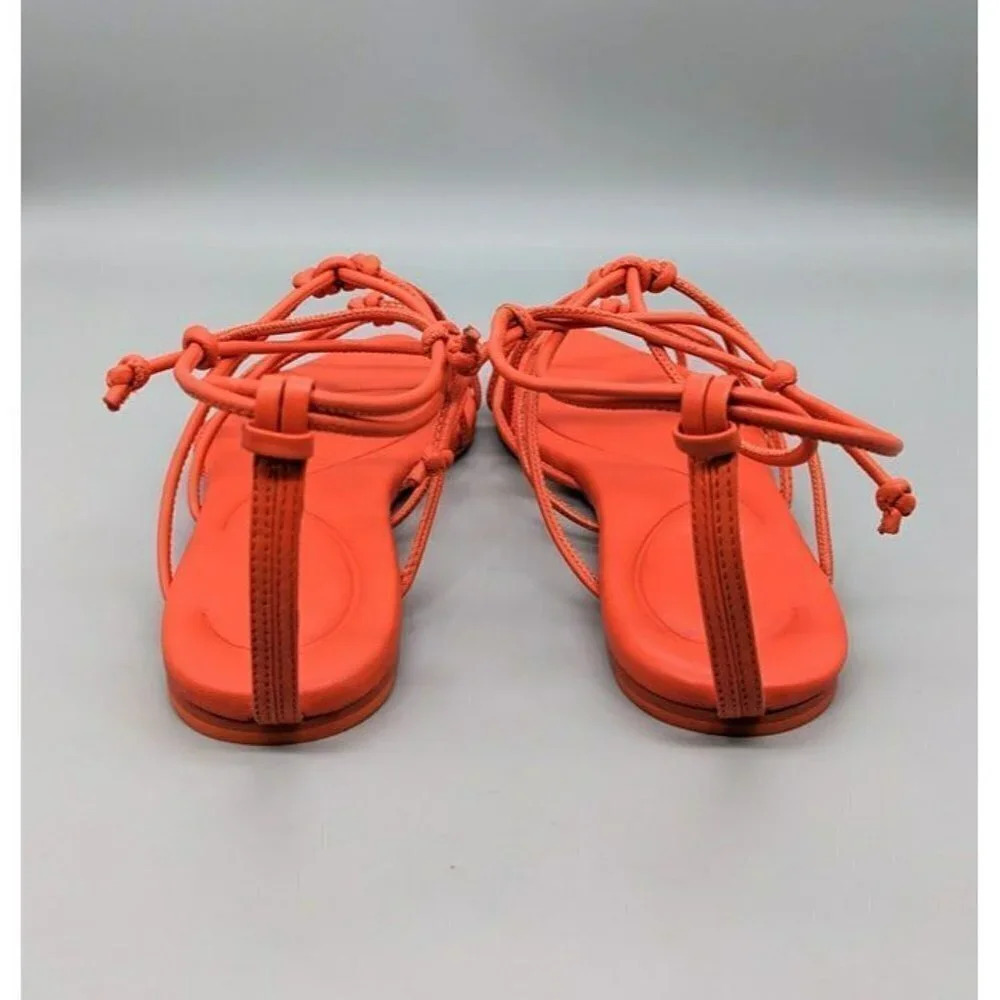 NIB Vince Kenna Women's Knotted Leather Gladiator Sandal Size 9.5 M (MSRP $280) - Picture 6 of 8